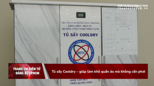 Tủ sấy Cooldry – Tủ sấy quần áo bằng phương pháp sấy ngưng tụ và tách nước