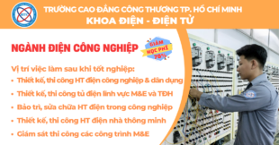 Cơ hội việc làm cho sinh viên ngành Điện công nghiệp
