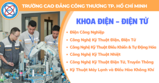 TUYỂN SINH 2026 – KHOA ĐIỆN – ĐIỆN TỬ TRƯỜNG CAO ĐẲNG CÔNG THƯƠNG TP.HCM (HITC)